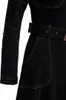 Dámske šaty Queen Kerosin Workwear Swing Denim (čierne,XS) Náhľad obrázku produktu 4