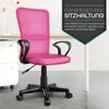 TRESKO Bürostuhl pink Schreibtischstuhl Drehstuhl, mit Produktbild-Vorschau 8