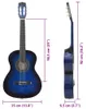 vidaXL Gitara klasyczna dla początkujących i dzieci Podgląd zdjęcia produktu 7