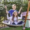 nabbi Detská hojdačka Nest 95 cm - čierna / antracit Náhľad obrázku produktu 12