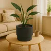 Pflanztopf Milly Kunststoff Ø 29,8 cm H 28,5 cm anthrazit Produktbild-Vorschau 3