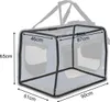 lionto Hundetransportbox faltbar, stabile Stoffbox mit Produktbild-Vorschau 5
