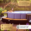 CASARIA® Luxus Whirlpool Verkleidung Polyrattan Innen Ø 206 Produktbild-Vorschau 2
