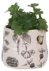 Clayre & Eef bloempot, diameter 11 cm, hoogte 10 cm, beige, Productafbeelding-voorbeeld 2