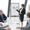 Doppelseitiges mobiles Whiteboard, 60 x 90 cm, magnetisches Produktbild-Vorschau 4