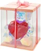 Bunt leuchtender Teddybär - 40 cm + Geschenkbox Produktbild-Vorschau 2