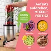 Gourmetmaxx 11003, Stojací mixér, Černá, Stříbrná, Míchání, Náhled obrázku produktu 5