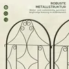 Rankgitter Metall 2er Set 50x150 cm Schwarz rostfrei Produktbild-Vorschau 12
