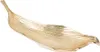 Elegante Deko Schale LEAF 64cm gold Aluminium handgefertigt Produktbild-Vorschau 8