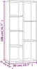 vidaXL Libreria in rovere Sonoma 50x25x106 cm in materiale Anteprima dell’immagine prodotto 7