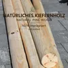 TIMBERMIK Holzpalisaden Ø 6x240 cm 4er-Set Beidseitig Produktbild-Vorschau 8