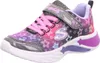 A single child's sneaker with a star pattern and lights. Produktbild-Vorschau