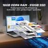 Auusda T156A Laptop 15,6 Zoll, AMD 3050e Prozessor, 16GB Produktbild-Vorschau 10