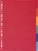 Exacompta 50x Register aus Recyclingkarton 220g, 6 Taben, Produktbild-Vorschau 1