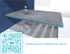 Receveur de Douche à Carreler 140x90 cm avec Bondes à Voir les images du produit 2