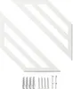 2x sossai Design Regalträger Truss in Weiß 200x200mm Produktbild-Vorschau 2