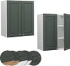 Pensile da cucina Vicco Fame-Line Verde-oro rustico 60 cm, Anteprima dell’immagine prodotto 5