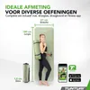 Tunturi NBR Yogamat met Draagtas - Fitnessmat Extra dik & Productafbeelding-voorbeeld 2