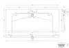 Badmöbel Granit G654 YAMO 130 cm 1 Hahnloch SoftClose in Produktbild-Vorschau 7