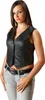 Lederweste Damen Biker Lady Leather vest Western Motorrad Produktbild-Vorschau 2