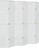 A white room divider is shown from a slightly diagonal angle. Produktbild-Vorschau