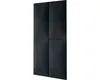 A dark gray upholstered wall panel is shown against a white background. Anteprima dell’immagine prodotto
