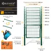KESSER® Gartentor Gartentür Metall verzinkt für Produktbild-Vorschau 7