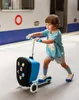 Micro Kinderroller Koffer LED Patch & Play blau - Scooter Produktbild-Vorschau 3