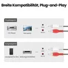 2x Cinch Stecker auf 2x Cinch Stecker Kabel - 10m Produktbild-Vorschau 2
