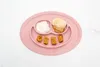 EZPZ Mini Mat – 2-in-1 Silicone Plate – Pastel Pink Produktbild-Vorschau 8
