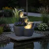 Springbrunnen Botana mit Beleuchtung Gartenbrunnen Produktbild-Vorschau 10