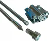 Blitzschutz-Erdungsset 2MB M16 + Verbinder aus verzinktem Produktbild-Vorschau 1