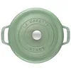 Staub cocotte, 28 cm | šalvějově zelená | kulatá | litina Náhled obrázku produktu 2