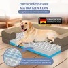 ELONEO Orthopädisches Hundebett, Größe L - Braun Produktbild-Vorschau 2