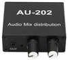 Stereo mixážny pult, audio rozbočovač, 2 vstupy, výstupy, Náhľad obrázku produktu 1