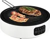 HOMCOM Glaskeramikkochfeld 2 in 1 Kochfeld mit Grillplatte Produktbild-Vorschau 1