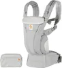 A grey Ergobaby Omni Dream baby carrier and a small grey pouch are shown against a white background. Produktbild-Vorschau