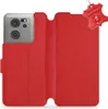 Echtleder Handyhülle für Xiaomi 13T, Mobiwear Leather, Rot Produktbild-Vorschau 1