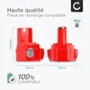 CELLONIC 2x Batterie compatible avec Makita 1050D, 4013D, Voir les images du produit 4