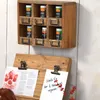 WANDREGAL "LIMA" | Mahagoni Holz, 6 Fächer | Holzregal Produktbild-Vorschau 6