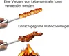 Grillspieße 6 Stück Schaschlikspieße Edelstahl Grill Kabob Produktbild-Vorschau 3