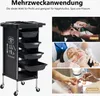 Servicewagen mit 4 Schubladen und Rollen, Bedienungswagen,  Produktbild-Vorschau 2