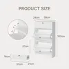 Schuhschrank BEALIFE 58x24x102 cm mit 2 Kippfächern & Produktbild-Vorschau 7