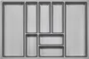 ORGA-BOX III Besteckeinsätze Tiefe 473 mm, Höhe 50,5 mm Produktbild-Vorschau 1
