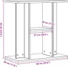 vidaXL Stojan na akvárium z regenerovaného dreva 60x30x60 Náhľad obrázku produktu 8