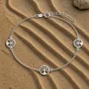 Fußkette Fußkettchen Fusskette Lebensbaum 925 Silber Produktbild-Vorschau 3