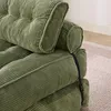 Rozkładana sofa z sztruksu 2 w 1 z regulowanym oparciem, Podgląd zdjęcia produktu 7