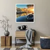 Poster - Poster ohne Rahmen - Kanal Boot Amsterdam Wasser - Produktbild-Vorschau 6