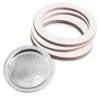 Gummidichtungen Set 3x Dichtungsring 1x Ersatzsieb für Produktbild-Vorschau 3