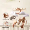 Hölz Mobile Baby Windspiele, Mobile Babybett Hängenden Produktbild-Vorschau 4